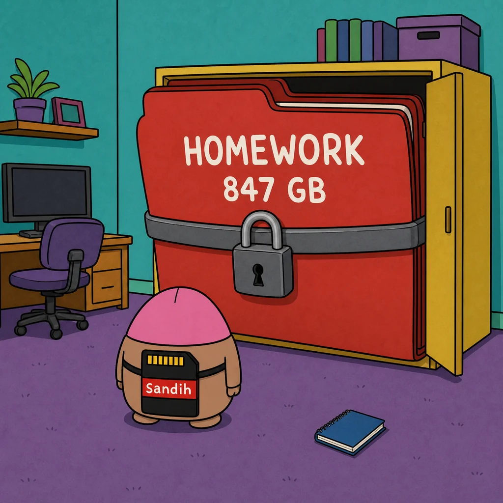Homework folder: bro is studying EVERYTHING.