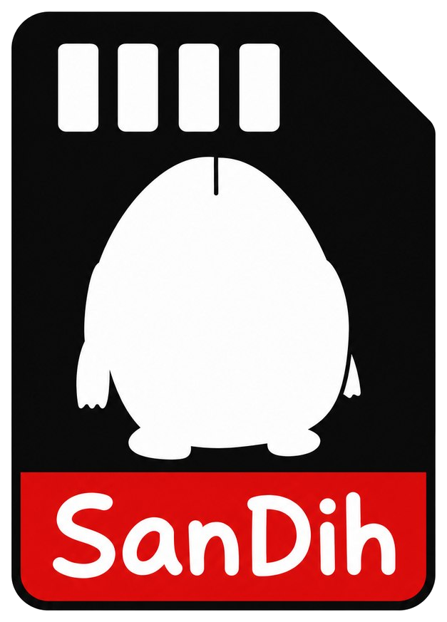 SanDih — SD card logo